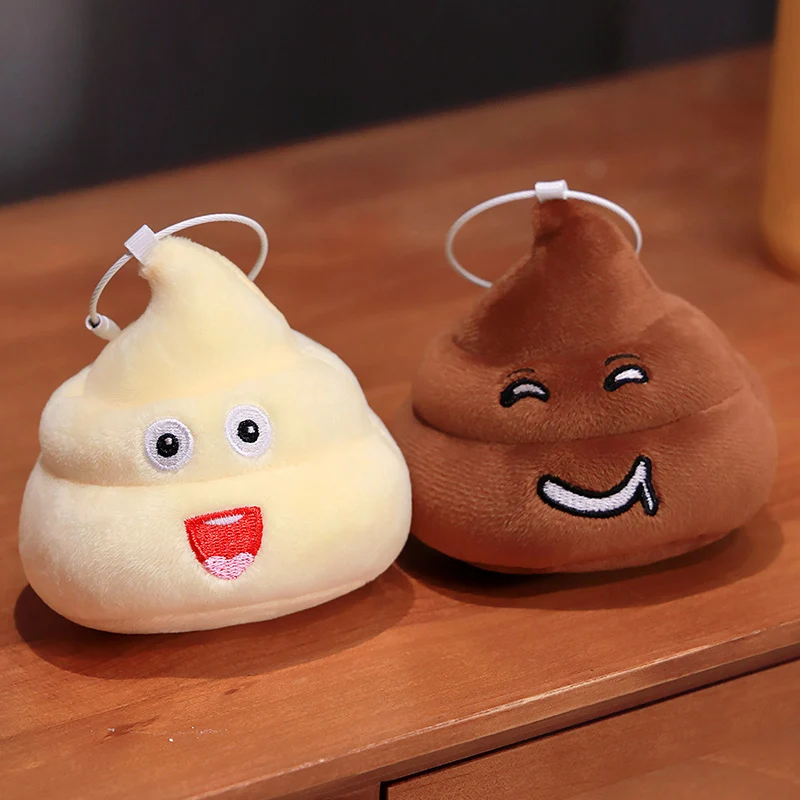 Llavero Poo de peluche kawaii para mochila - imagen 5
