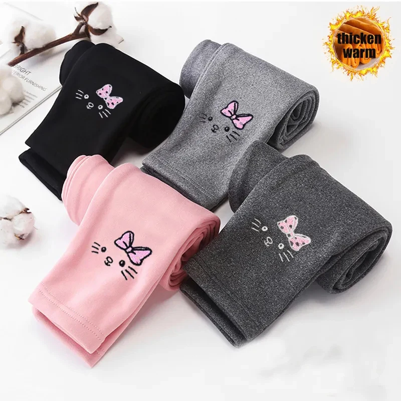 Leggings de terciopelo para niña – Suaves y calentitos de invierno - imagen 3