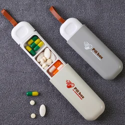 Pastillero portátil estilo nórdico - dispensador de medicinas 7 días