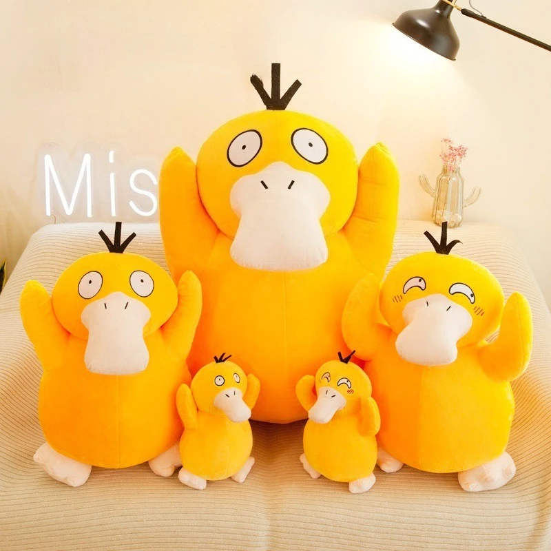 Peluche Psyduck Pokémon con expresiones divertidas estilo anime - imagen 5