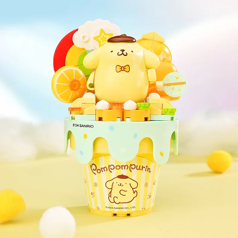 Bloques de construcción Hello Kitty – Serie helados Sanrio para creativos DIY