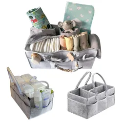 Organizador de pañales portátil de bebé, ideal para cambiador