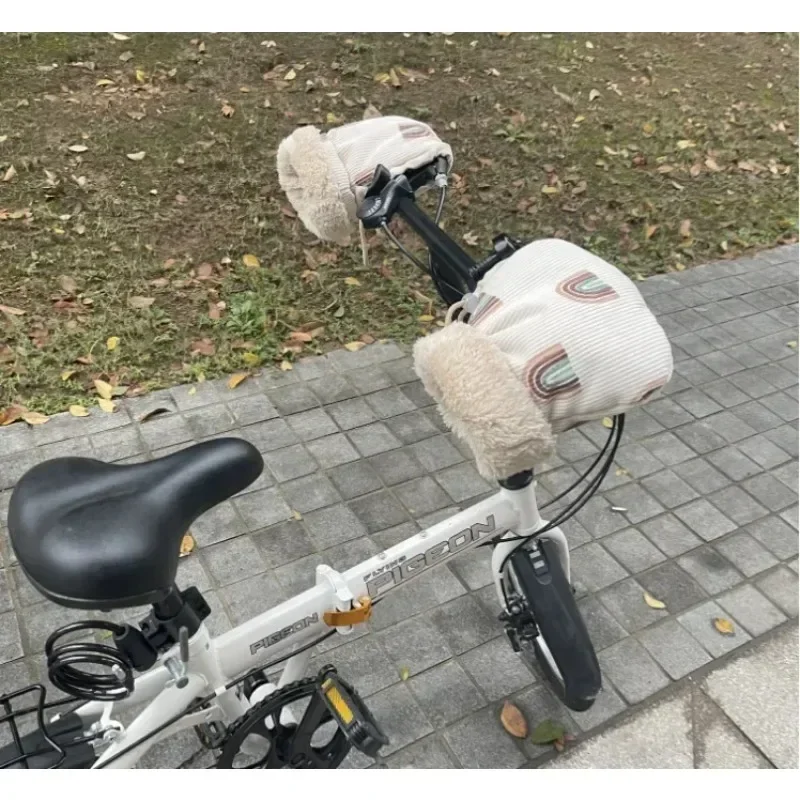 Manoplas para cochecito a prueba de viento con estampado infantil - imagen 2