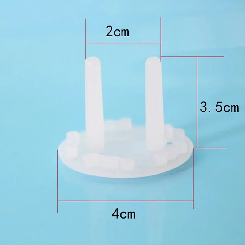 Tapas de seguridad para enchufes con diseño oso para niños pequeños - imagen 4