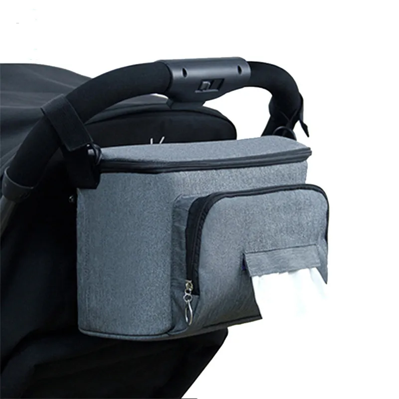 Bolsa pañales mochila impermeable con organizador y bolsillos viajes - imagen 2