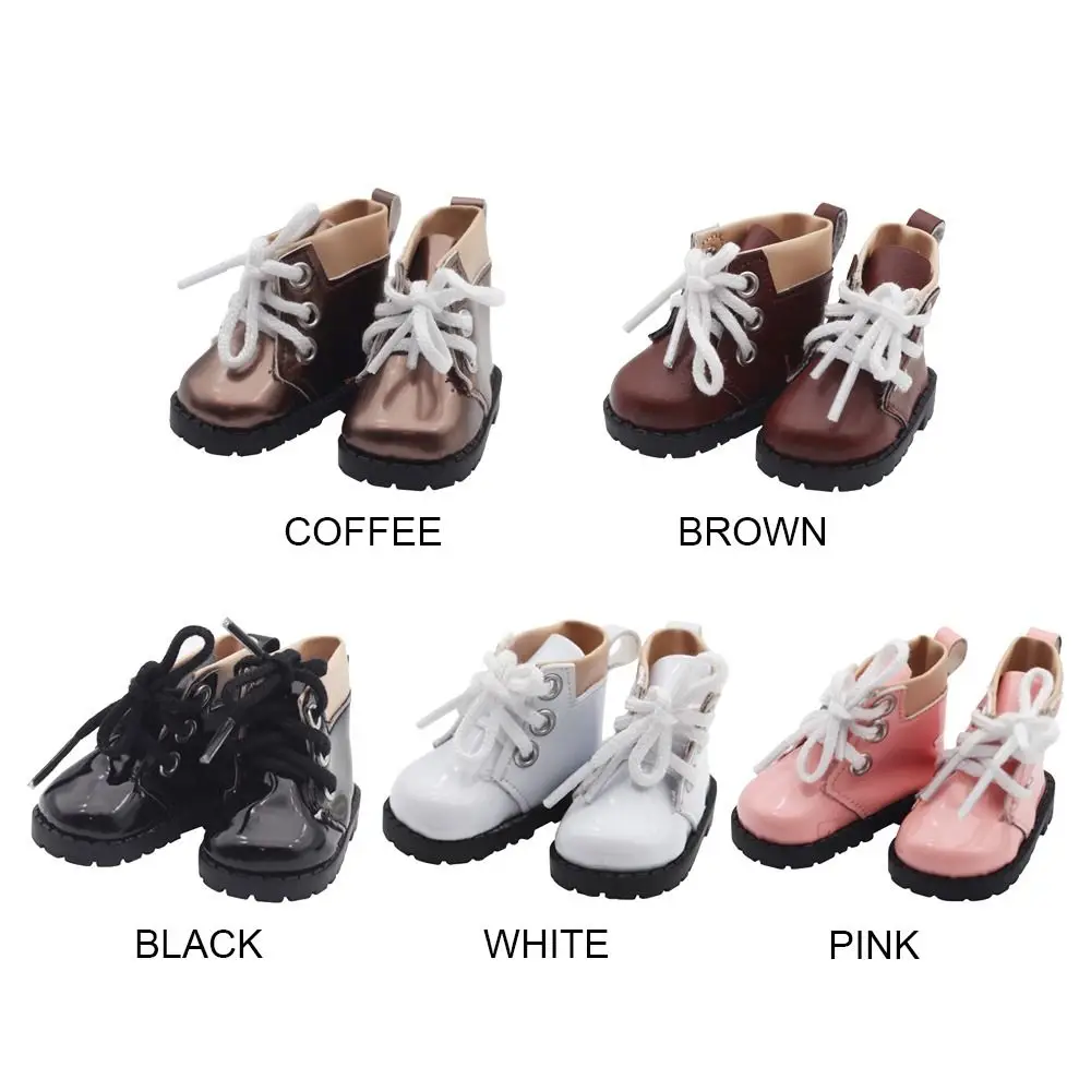 Zapatos de vestir casuales para muñeca en tono negro