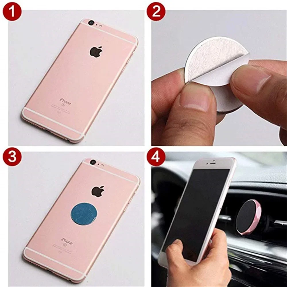 Compatible con iPhone en soporte magnético