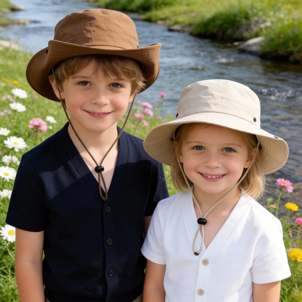 Sombrero infantil tipo bucket de secado rápido para el sol - imagen 2