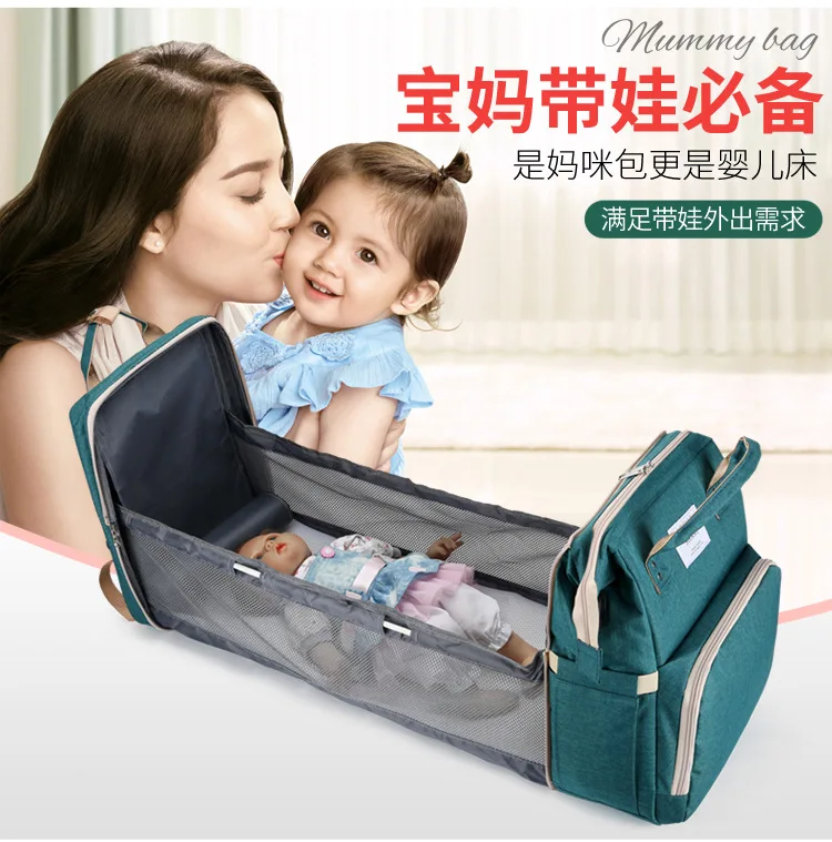 Cuna plegable para bebé en exteriores