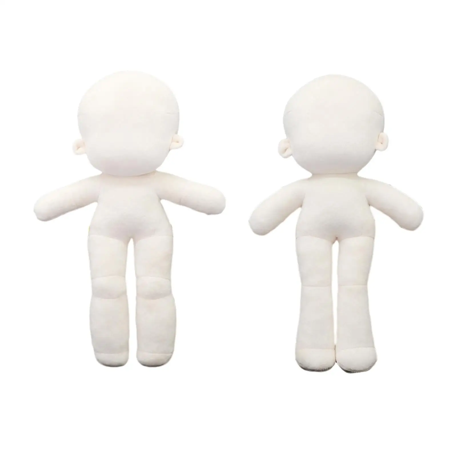 Cuerpo de muñeca de algodón flexible para manualidades