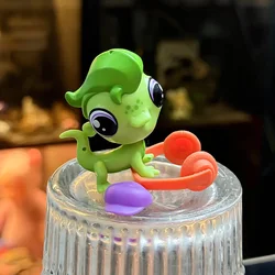 Figura LPS Vinnie Terrio con accesorios Gecko coleccionable para niños