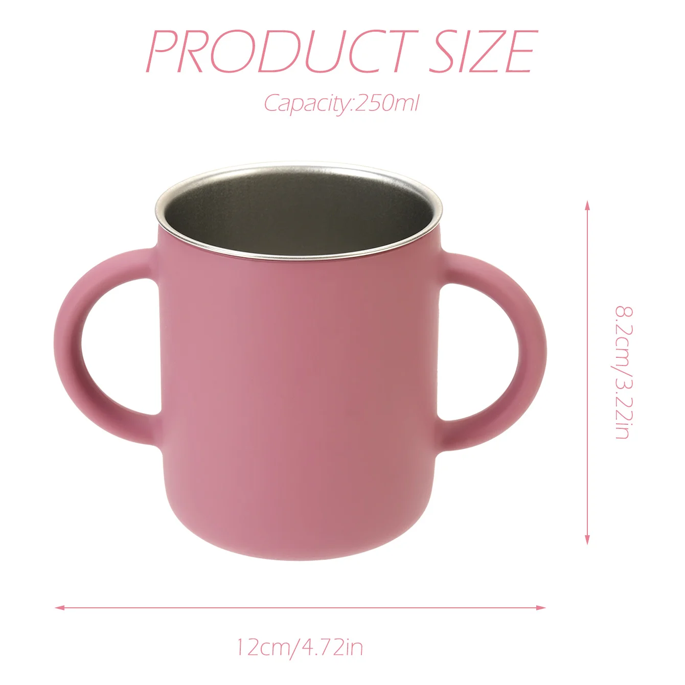 Color Kids taza de silicona para bebé con acero inoxidable desmontable - imagen 3
