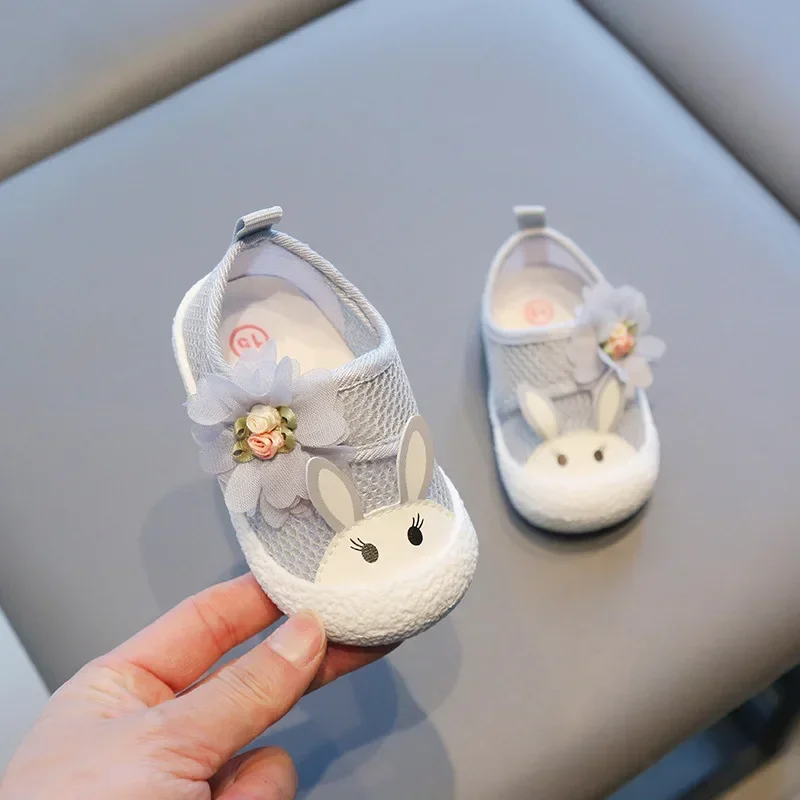 Zapatillas antideslizantes de malla transpirable para niña - imagen 3