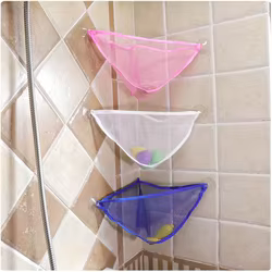 Bolsa malla baño bebé con ventosa – Organizador juguetes acuáticos
