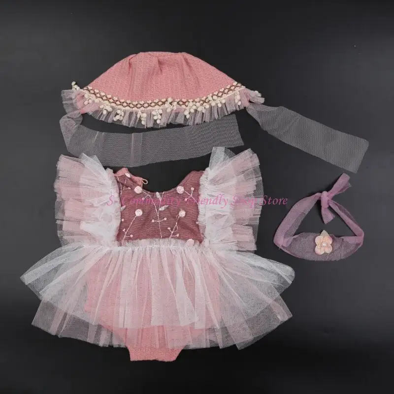 Vestido de niña de algodón suave con caída elegante