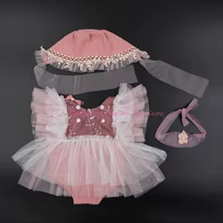 Vestido de niña de algodón suave con caída elegante