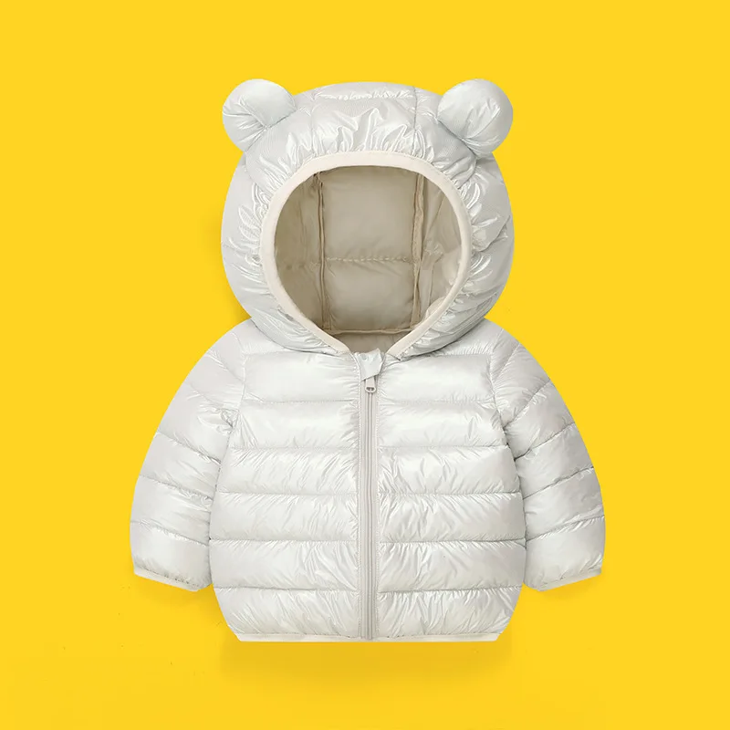 Chaqueta de plumas con capucha para niños – Abrigo otoñal - imagen 2