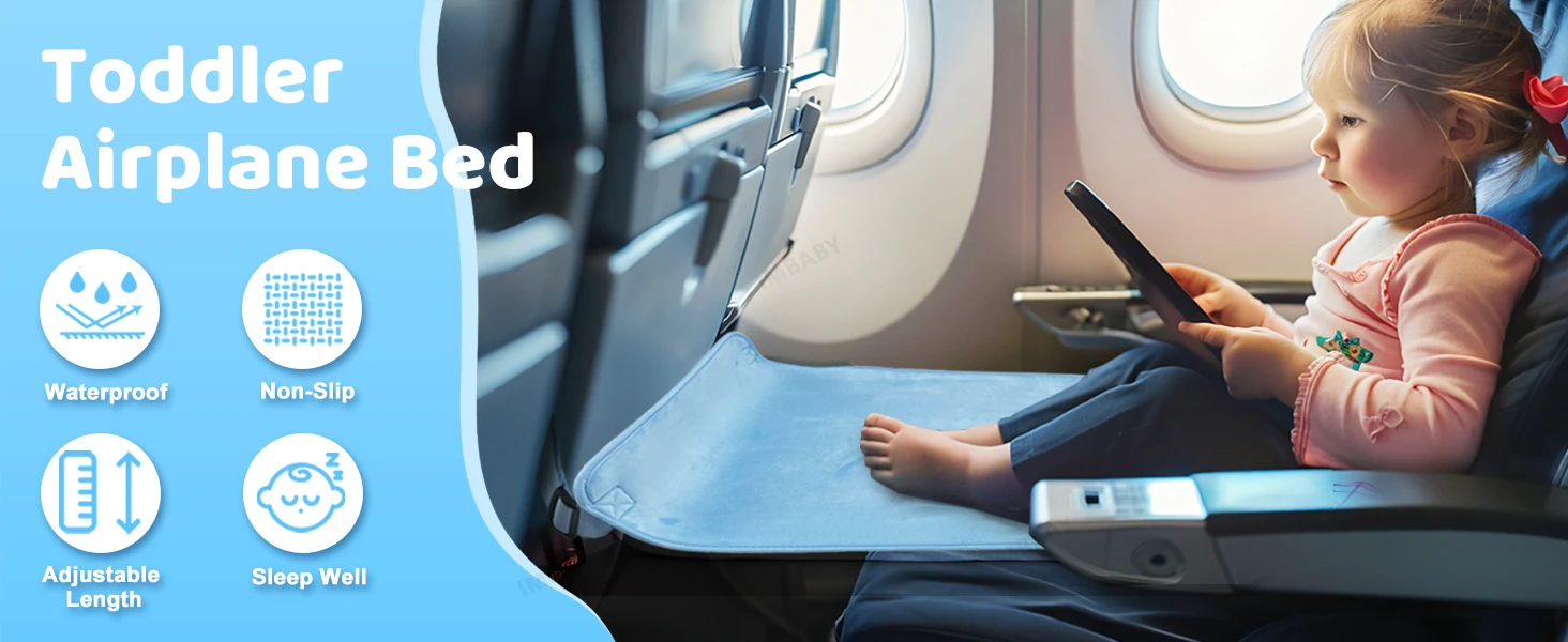 Cama de avión plegable para niños