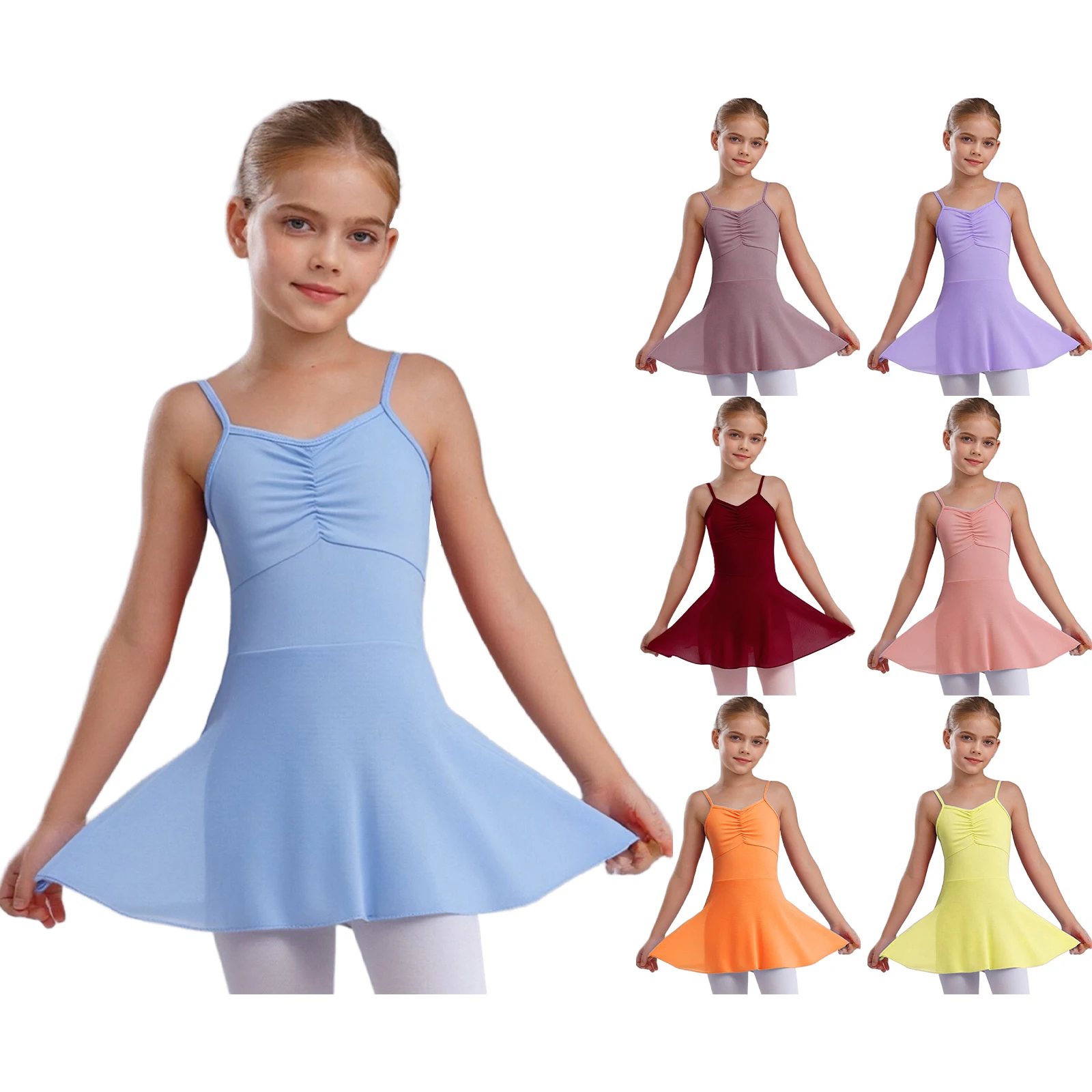 Vestido bailarina espalda descubierta