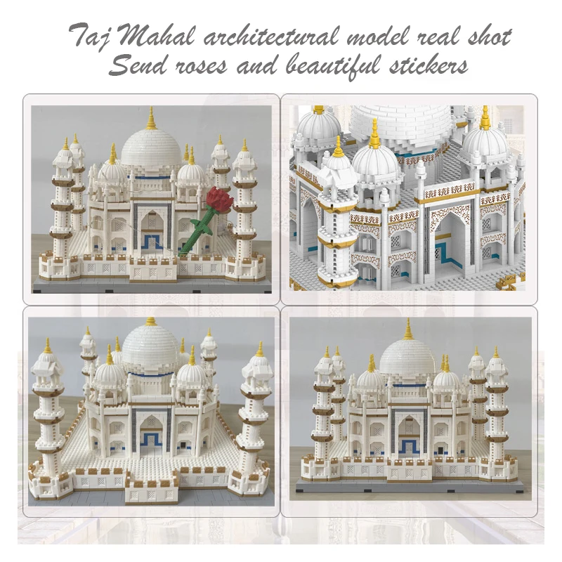 MOC City Mini Taj Mahal – Bloques de construcción para niños - imagen 5
