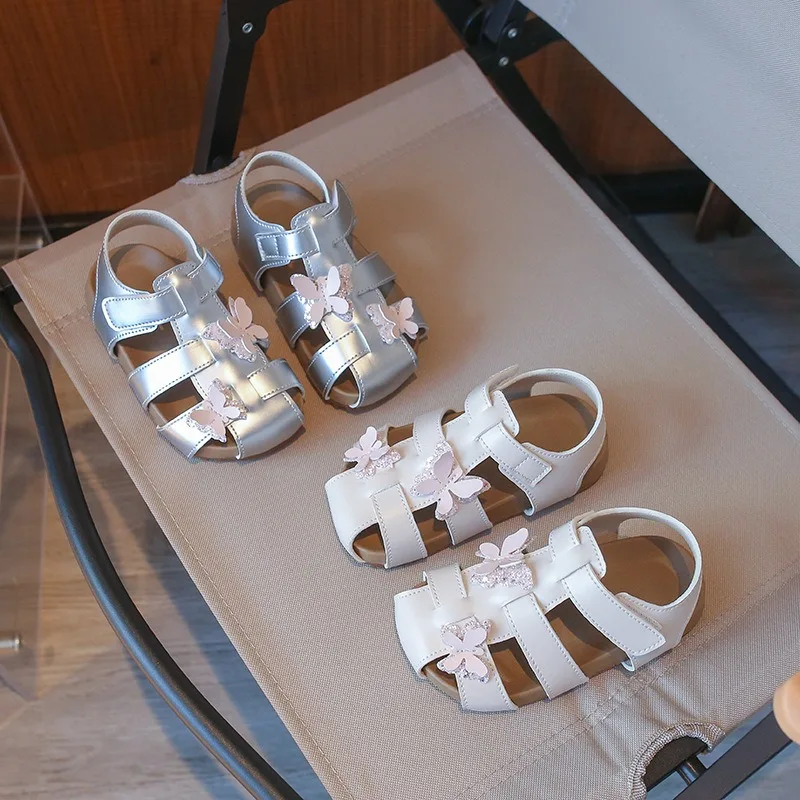 Sandalias verano antideslizantes de princesa para niñas, suela suave - imagen 3