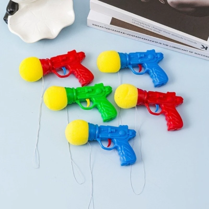 Pistola lanzabolas de esponja para niños juego interactivo - imagen 5