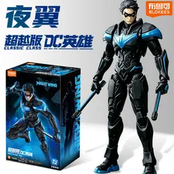 Figura de acción BLOKEES Nightwing DC Comics, diseño original