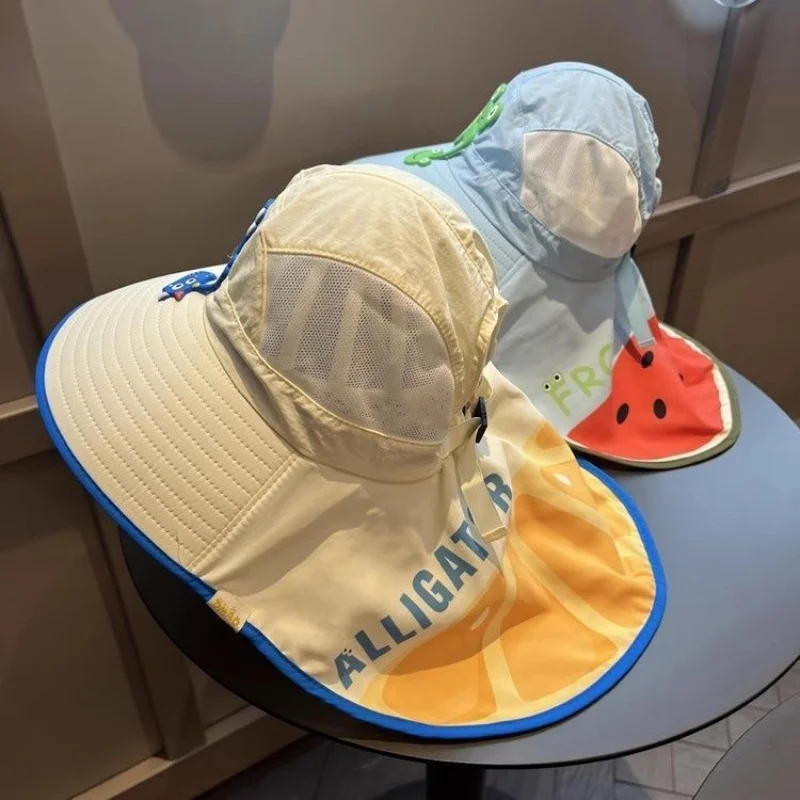 Sombrero de playa para niños con acabado suave
