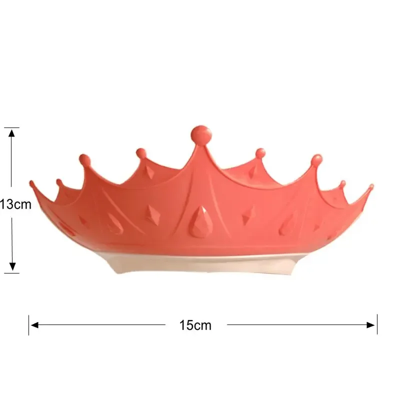 Gorro de champú para bebé con corona – Ducha ajustable para niños - imagen 3