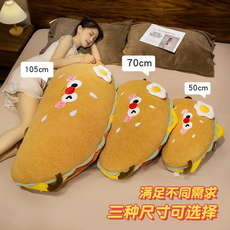 Peluche cojín hot dog para sofá y regalo de cumpleaños