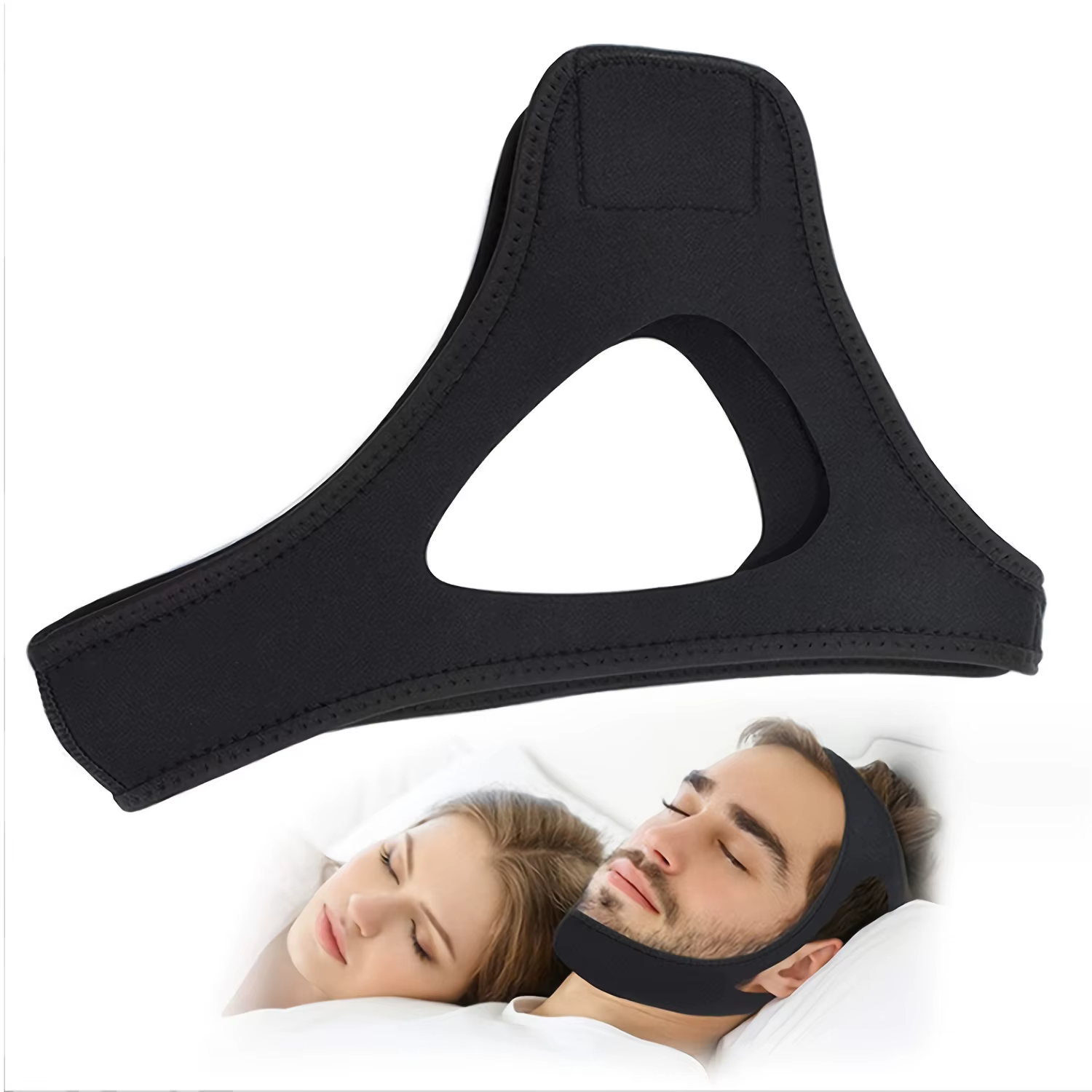 Correa antirronquidos bebé de neopreno para barbilla que mejora sueño - imagen 5
