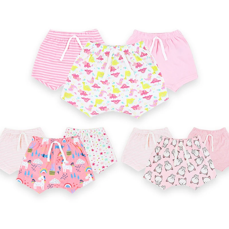 Momscare Pantalones cortos de algodón para bebé niña verano - imagen 4