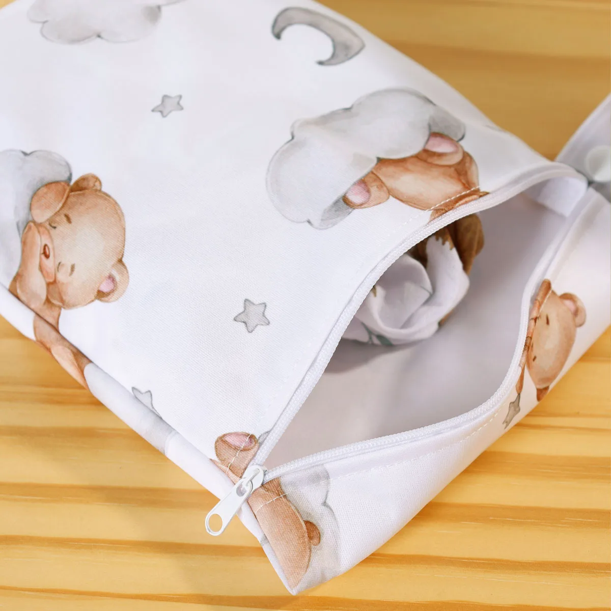 Bolsa impermeable Elinfant para pañales – Doble función húmeda y seca - imagen 5