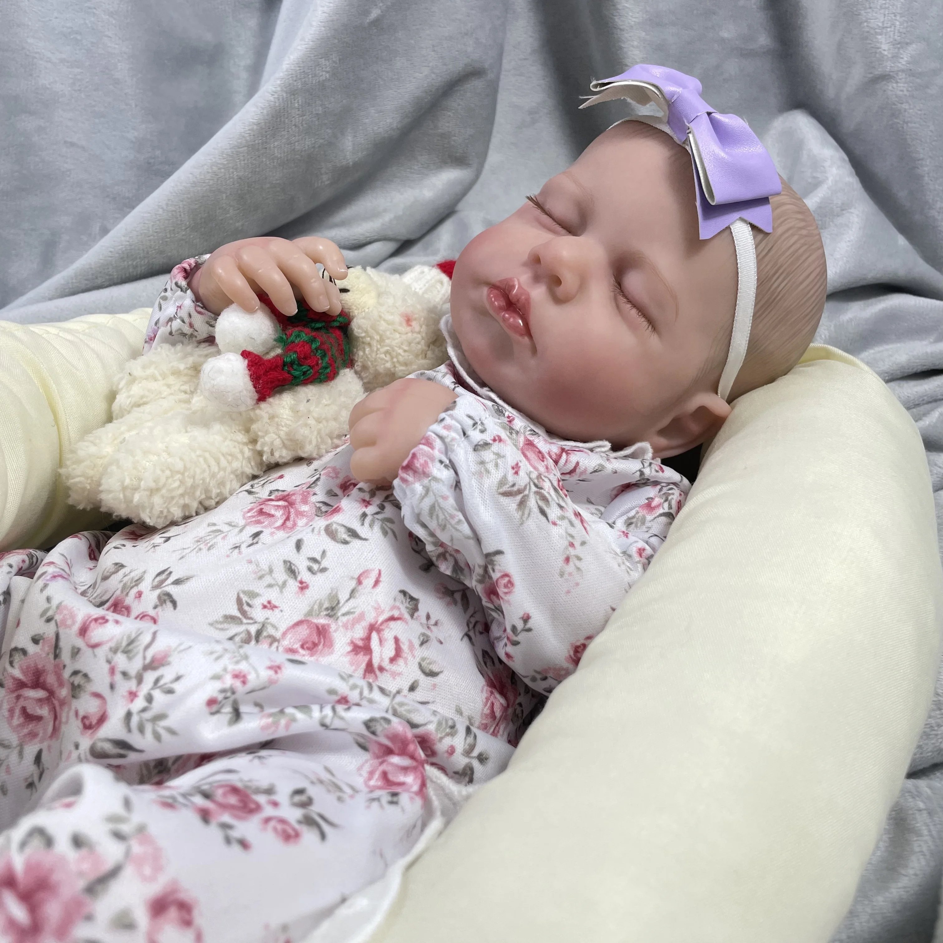 MRB LouLou muñeca reborn realista recién nacido de silicona