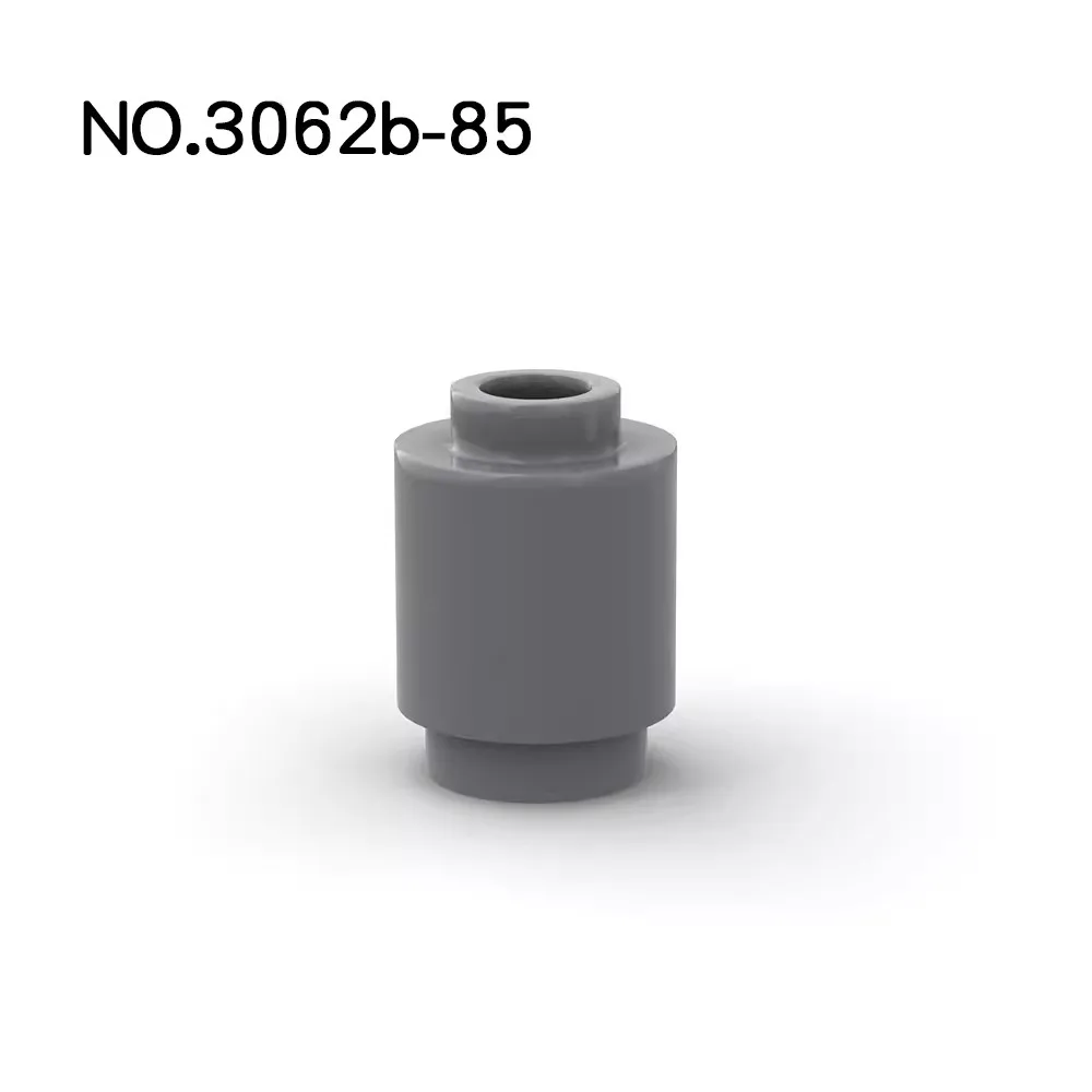Ladrillos redondos 1x1 abiertos compatibles