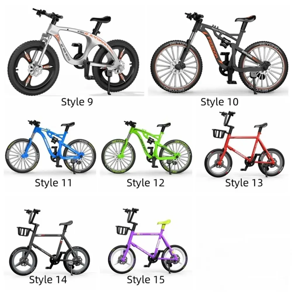 Bicicleta de juguete en miniatura metal estilo BMX para niños - imagen 2