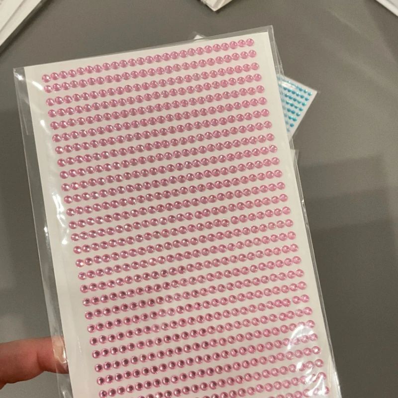Pegatinas infantiles de diamantes de imitación para manualidades - imagen 4
