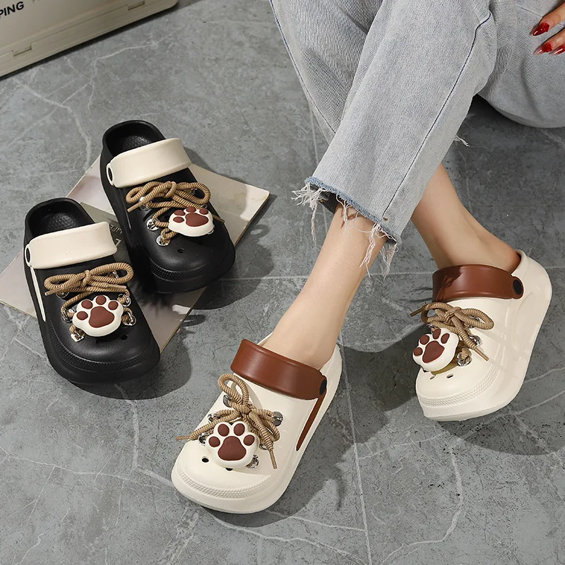 Zapatillas de casa para niña – Suela gruesa de verano - imagen 4