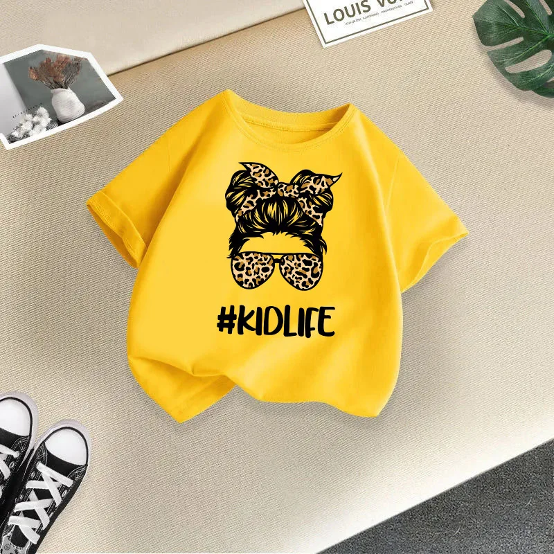 Camiseta infantil algodón manga corta para verano - imagen 3