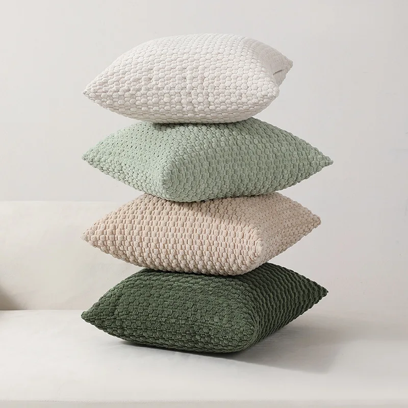 Funda de almohada en pana con textura burbujas 3D para niños - imagen 3