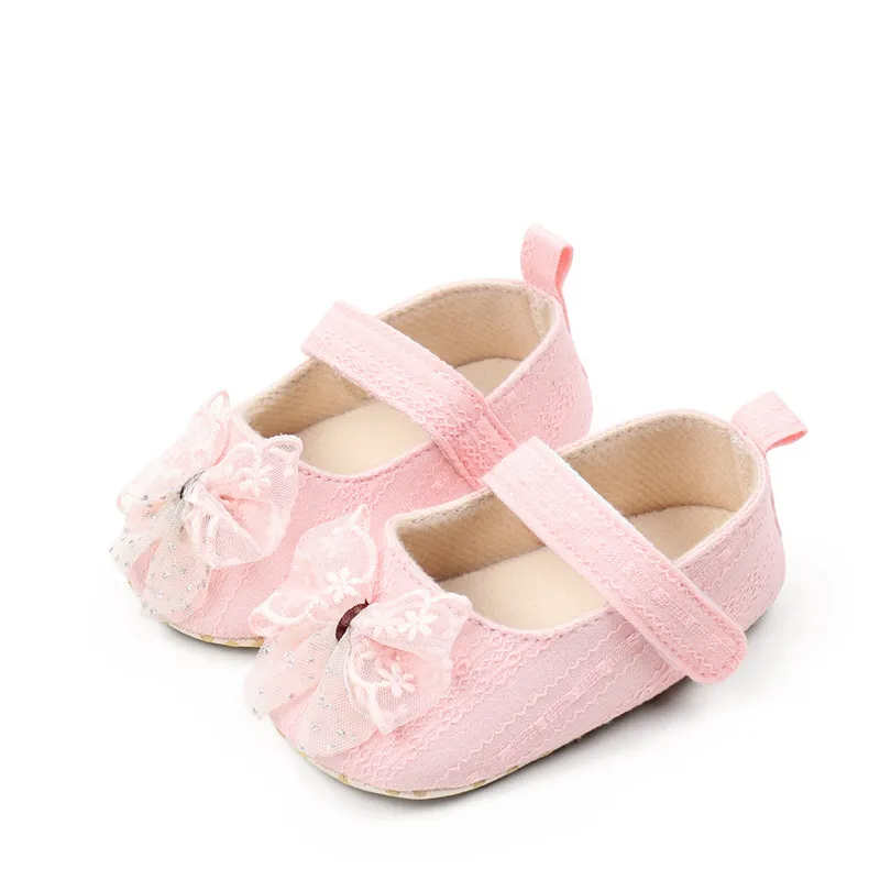 Zapatos de bebé princesa de suela blanda para niña, primavera - imagen 2