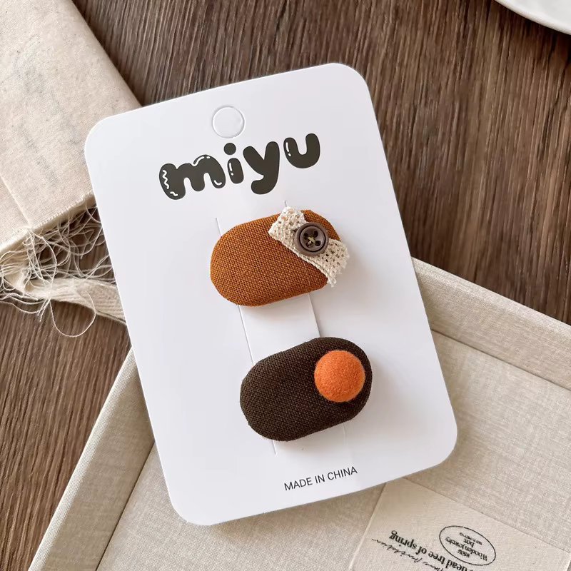 Horquilla pequeña dulce para bebé – estilo coreano otoño invierno