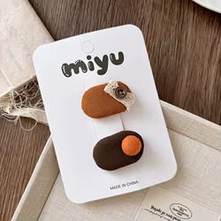 Horquilla pequeña dulce para bebé – estilo coreano otoño invierno