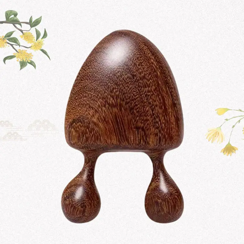 Masajeador nasal y facial de madera – Forma caracol para bebés - imagen 4