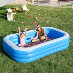 Piscina hinchable para bebé con estampado de animales - 130 cm