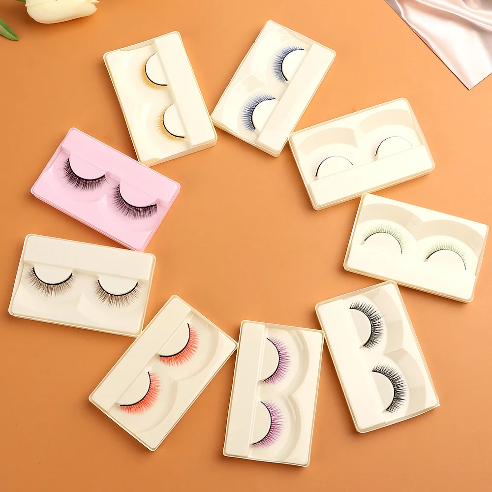 Pestañas de muñeca 1/3 y 1/4: postizas - accesorios para ojos - imagen 3