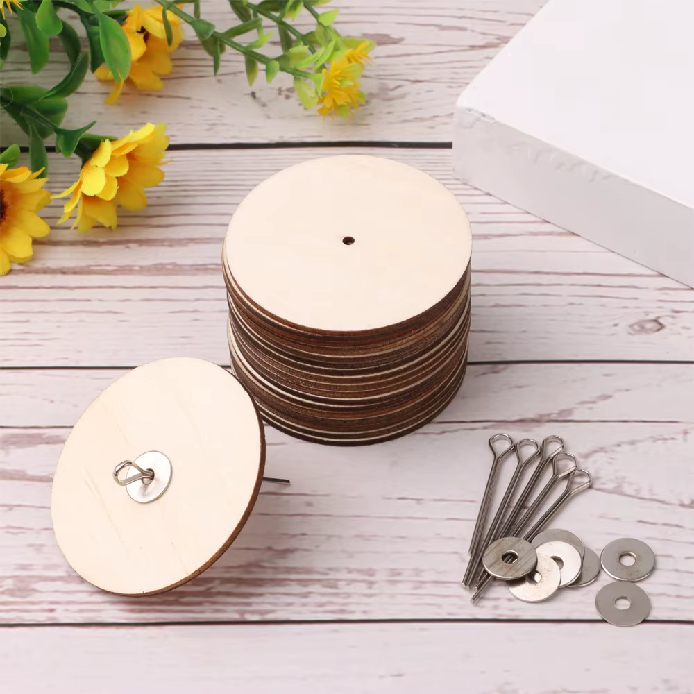 Kit de conectores de madera para manualidades infantiles - imagen 3