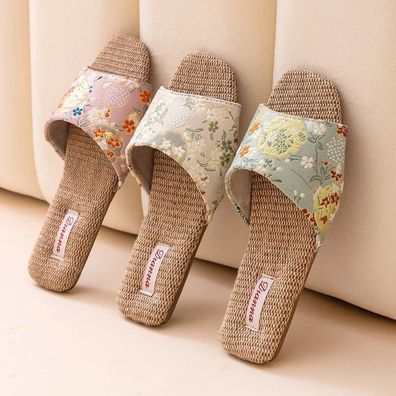 Pantuflas de lino transpirables para niños – Antideslizantes y cómodas - imagen 4
