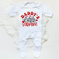 Mameluco bebé San Valentín estampado – Pijama corazón recién nacido