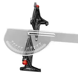 Medidor de camber en aleación de aluminio para coches RC